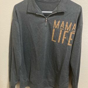 Mama Life 3/4 Zip